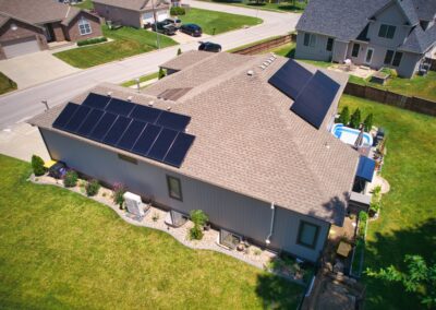9.775 kW Residential Maxeon Solar Installation in Blue Springs, Missouri
